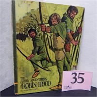 "THE MERRY ADVENTURES OF ROBIN HOOD" 1968 BOOK