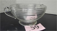 ANCHOR HOCKING 10 IN "MANHATTAN" BOWL 1938-1943