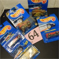 1990'S HOT WHEELS, NEW IN PKG QTY 5