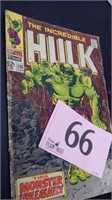 "THE INCREDIBLE HULK" 12 CENT COMIC BOOK 1968