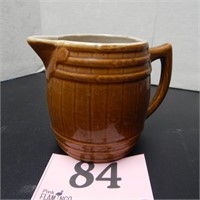 OHL POTTERY STONEWARE PITCHER 5 IN