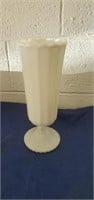 Wonderful white vase approx 12 inches tall