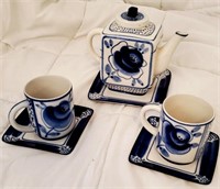 Ceramic Tea Set USSR