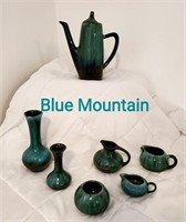 Blue Mountain Pottery 7 Pc Lot