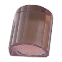 Genuine 12.50ct Half Cylinder Kunzite Gem