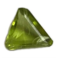 Natural 5.15ct Olive Green Triangular Cut Peridot