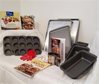 14 Cook Books Pans Etc