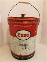 Esso Oil Tin