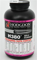 1 LB Bottle of Hodgdon H380 Spherical Rifle Powder
