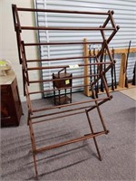 30" Wide by 60" tall antique drying stand