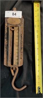 Antique hardware store scale