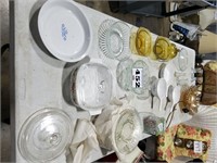 Corning ware and other dishes