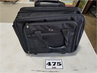 Nice computer bag with handle and wheels