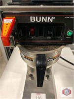 Bunn Automatic Coffee Brewer,  7.5 gal brew cap.