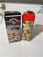 Tin Baking Tube in Box