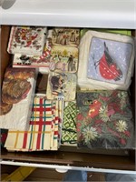 Drawer of Assorted Napkins