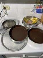 Assorted Cake Pans & Sheets