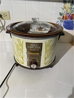 Vintage Crock Watcher Crock Pot