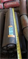 Nine 27" Precision Flat Conveyor Rollers (bid x9)