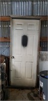 Exterior Door 80" x 32" Needs paint