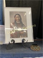 RED ARMED PANTHER CHEYENNE SCOUT PHOTO PRINT