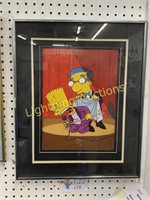 THE SIMPSONS PROMOTIONAL ART PRINT