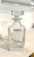 Crystal Decanter ~ Awarded 2001
