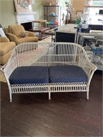 Antique Vine & Rattan Made Sofa