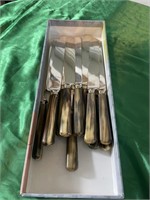 Vintage Butter Knifes ~ Cool handles