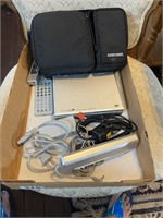Portable DVD Player and all the cords & case