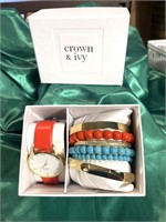 NIB Crown & Ivy Watch