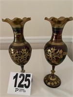 (2) Stem Vases (LivingRm)