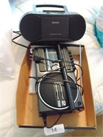 Sony AM/FM CD Player & Magnavox Radio