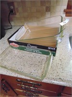 Glass Baking Dishes (9x13s, 9x11) (1-Pyrex)