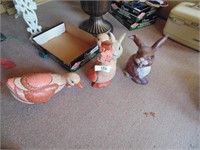 Ceramic Ducks & Rabbits