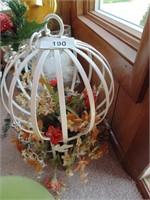 Assorted Household (Metal Bird Cage, Waste Basket,