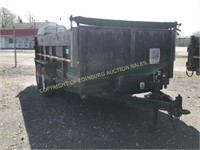 NOVAE CORP 14' TANDEM AXLE DUMP TRAILER