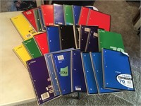 new spiral notebooks