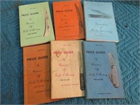 (6) EARLY KNIFE REFERENCE BOOKS