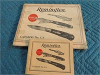 (2) EARLY REMINGTON KNIFE CATALOGS