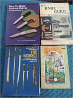 (4) EARLY KNIFE REFERENCE BOOKS