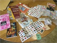 asst stamps & books