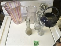 flower vases, pitcher
