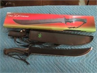 25" L TAC EXTREME FIXED BLADE KNIFE MINT IN BOX