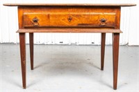 Italian Neoclassical Walnut Table or Desk