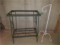 Wrought Iron 3' Flower Basket Hanger