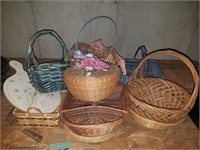 Lot of Decorative Baskets