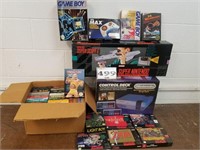 Game boxes only - empty boxes - no games