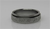 "He Loves Me" Ring