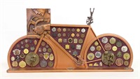 Custom Bicycle Medal Display